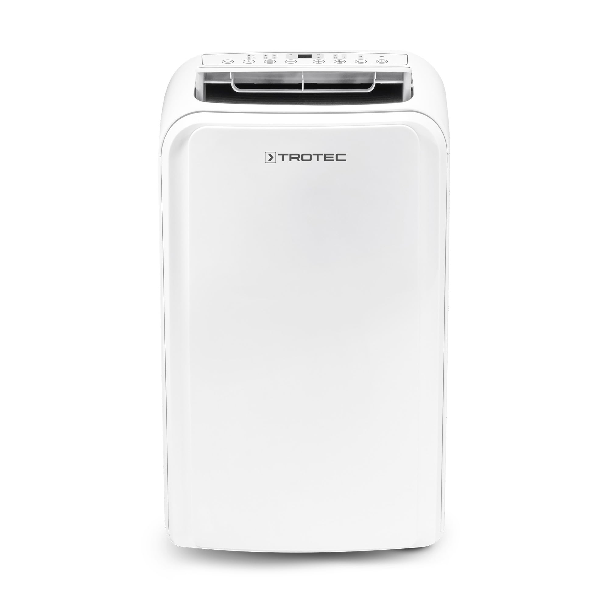 TROTEC Climatiseur mobile connecté PAC 3910 X - 3,9 kW (13 300 BTU), commande par smartphone - 3 en 1 : refroidissement, déshumidification, ventilation, pour pièces jusqu'à 130 m³, télécommandé