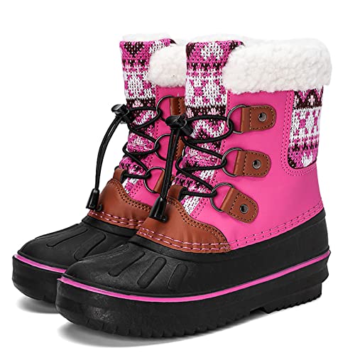 Kids Shoes Snow Boots Girls Boys OutdoorBoots Warm Boots With Cotton Snow Boots Rhinestone Toddler Boots2
