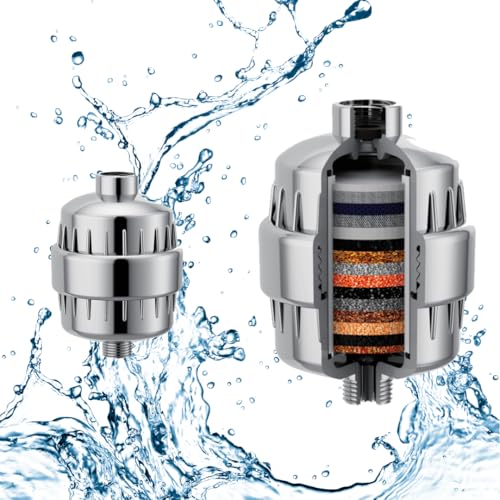 SpringWell Filtered Shower Head, Remove Harmful Contaminants for Help Soften Skin, Fight Dry Scalp and Clean Hair