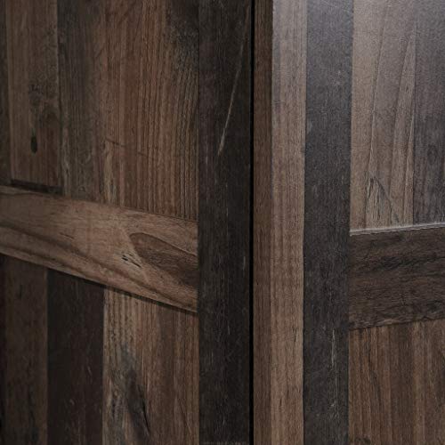 Image of Sauder Select Storage Cabinet, Pantry Cabinet Kitchen Storage with Adjustable Shelves, Utility Room Storage Cabinet, in Reclaimed Pine