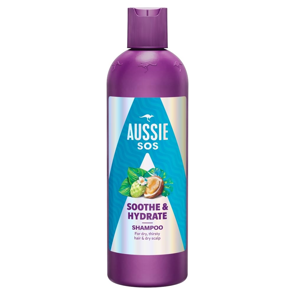 Aussie SOS Soothe & Hydrate Shampoo, 300ml