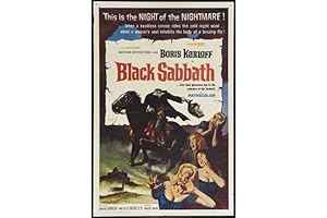Pop Culture Graphics Black Sabbath Poster B 27x40 Michele Mercier Lidia Alfonsi Boris Karloff
