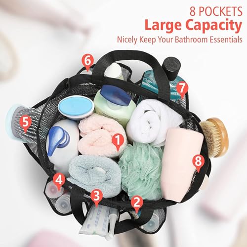 Large Mesh Beach Bag - Lightweight Travel Tote with Reinforced Handles for Pool, Grocery, and Outdoor Use2