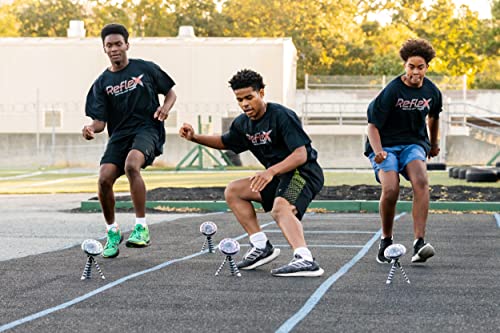 Reflexx RLT 2.0 - Entraînement léger de réaction - Améliore la vitesse, l'agilité et le temps de réaction. Pour le sport et le fitness. Tous âges et capacités