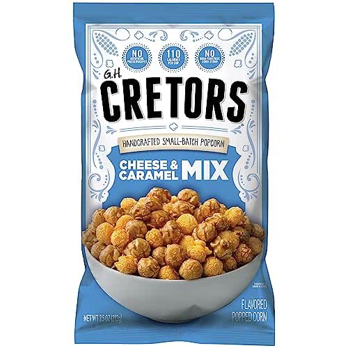 G.H. Cretors’ Gourmet Caramel Corn Popcorn – Irresistible Cheese &