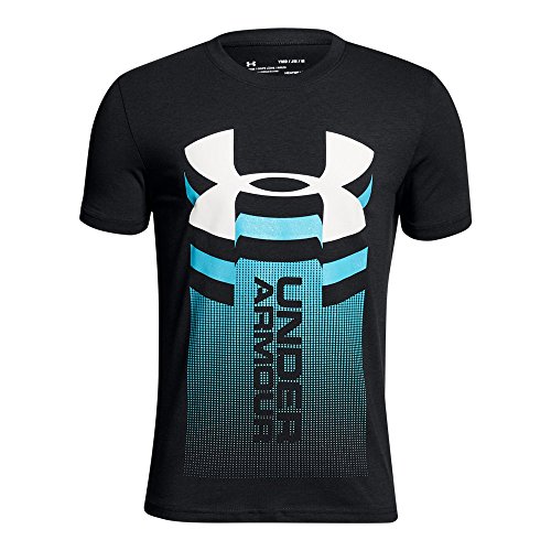 Under Armour Boys Vertical Logo Short Sleeve Tee