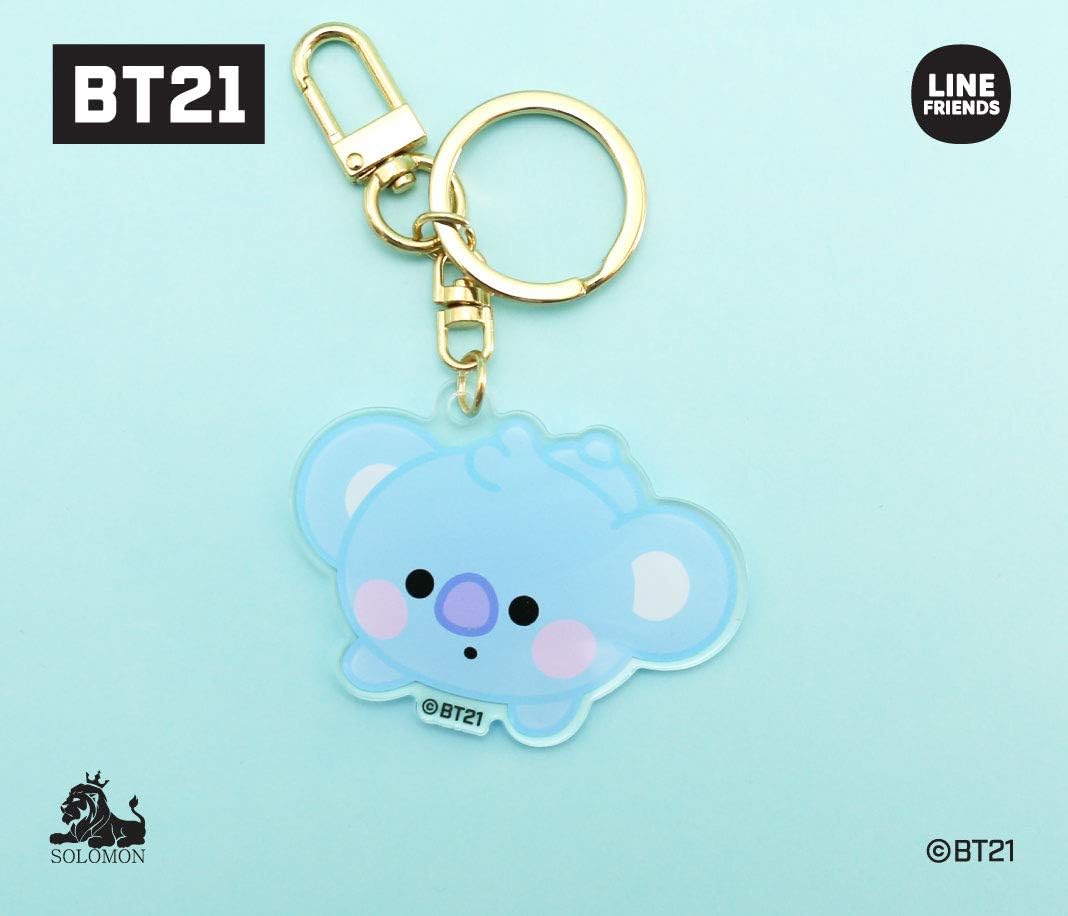 Amazon.co.jp: ソロモン商事 BT21 アクリル キーリング KEY RING (KOYA