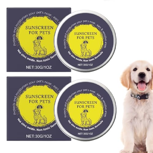 Hundenasen-Sonnenpflegebalsam Mit Sheabutter & Vitamin E – Feuchtigkeitsspendender UV-Schutz