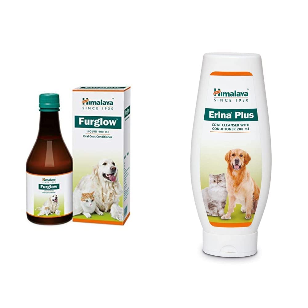 Himalaya Furglow Skin and Coat Tonic 400 ml&Himalaya Erina Plus Coat Cleanser with Conditioner, 200 ml (B0BP56JDYJ) Amazon Price History, Amazon Price Tracker