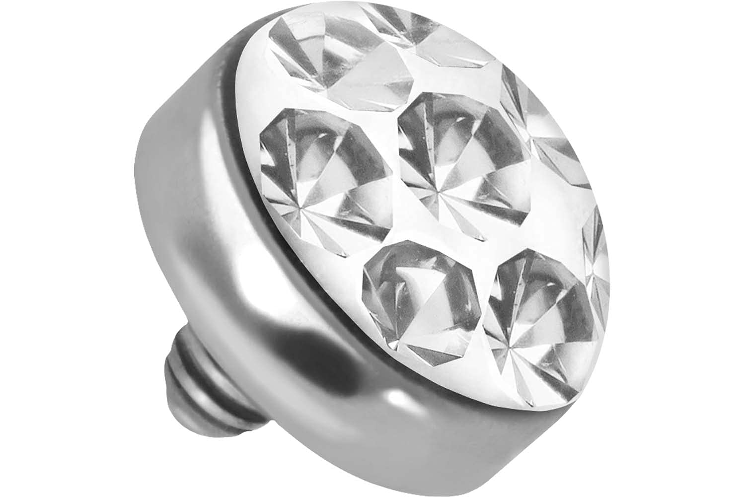 PIERCINGLINETitanium Dermal Anchor Attachment Disc + Epoxy Choice of Sizes