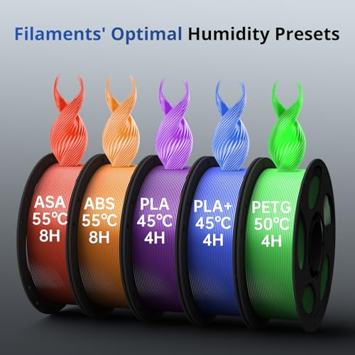 anycubic 3d printer kobra s1 combo multi-color 3d printer max 600mms high speed printing high precision works right out of box sealed storage intelligent mult-filament drying 9834x9834x9834