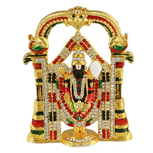 Buy RK Basics Tirupati Balaji Idol Lord Venkateswara Idol Metal