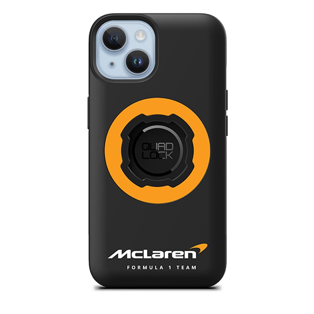 QUAD LOCK Funda mag - iPhone 14 - Edición Oficial McLaren