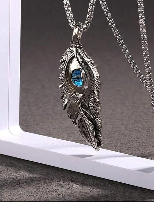 Image of MIAMI Pendant for Men Evil Eye Dragon Black Silver chain for men Boys boyfriend gents locket Necklace for men Boy girls Women Stainless Steel neck chain lockets mens chains fashion Long Stylish M88