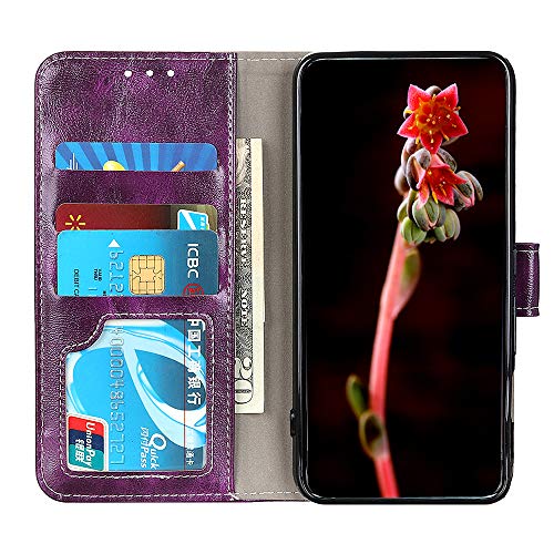 Oneplus 11 5G Case, Sturdy Practical Oneplus 11 5G Phone Case, Magnetic Flip Wallet Case for Oneplus 11 5G Case, Purple - Image 2