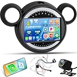 Upgrade 2G+64G Car Stereo for BMW Mini Cooper Countryman R60 2011-2016/R61 Paceman 2013-2016 with Wireless Carplay/Android Auto - 9 Inch Android Touchscreen Radio with WiFi, GPS, EQ, SWC, KPH/MPH