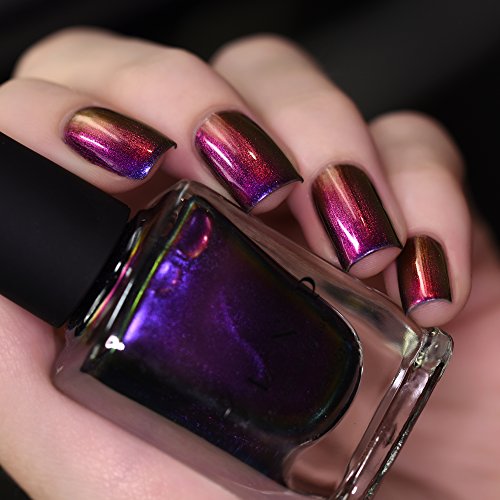 Image of ILNP Tilted - Purple, Magenta, Orange, Green Color Shifting Ultra Chrome Nail Polish