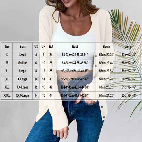 Cardigan Sweaters for Women Trendy Button Down Open Front Cardigans Lightweight Long Sleeve Fall Outfits Clothes3