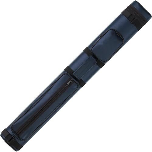 Miniatura 14 de ACTION AC22 - Estuche para taco de vinilo duro estilo tubo, 2 x 2 billares, estuche para taco de billar para 2 colas y 2 ejes Naranja,Negro