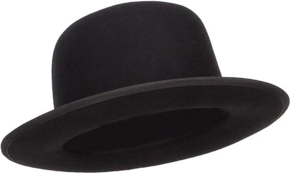 Bowler hat wide brim Clearance