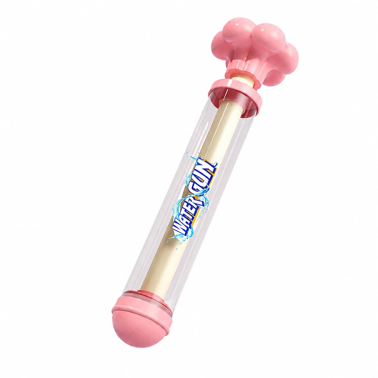 Giocattolo Pistola Acqua per Bambini - Pistola d'Acqua in Plastica per Giochi Estivi in Spiaggia e Piscina - d'acqua, Rosa, Modello a fiore