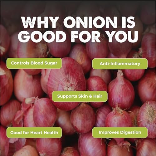 Image of Onion (Pyaz) (1250+ Seeds) Vegetable Seeds for Home Garden, Organic & Hybrid, Perfect for Home Gardening, Planting For Pots and Patio