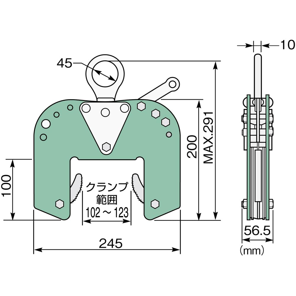 Amazon | スーパーツール(SUPERTOOL) 木質梁専用吊クランプ BLC200