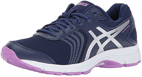 ASICS Women's Womens GEL-Quickwalk 3 Athletic Shoe, indigo blue/Silver/violet, 8 Medium US