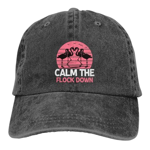 Gorra de béisbol Flamingo ajustable unisex