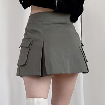 Amazon.com: MEOKIM Women's High Waist Workwear Skirts A-Line