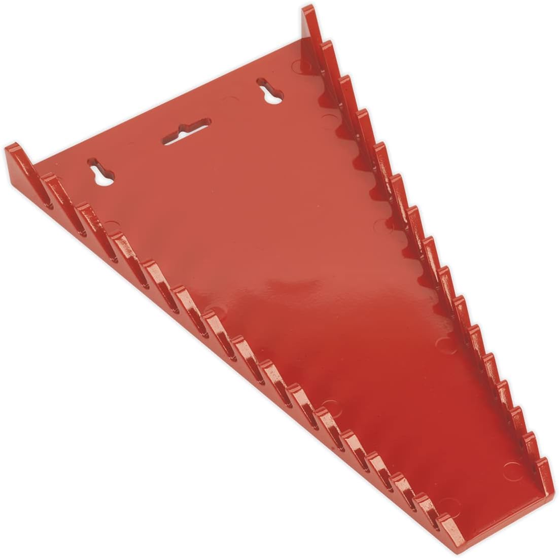 Sealey WR05 Spanner Rack, rear view with mounting holes