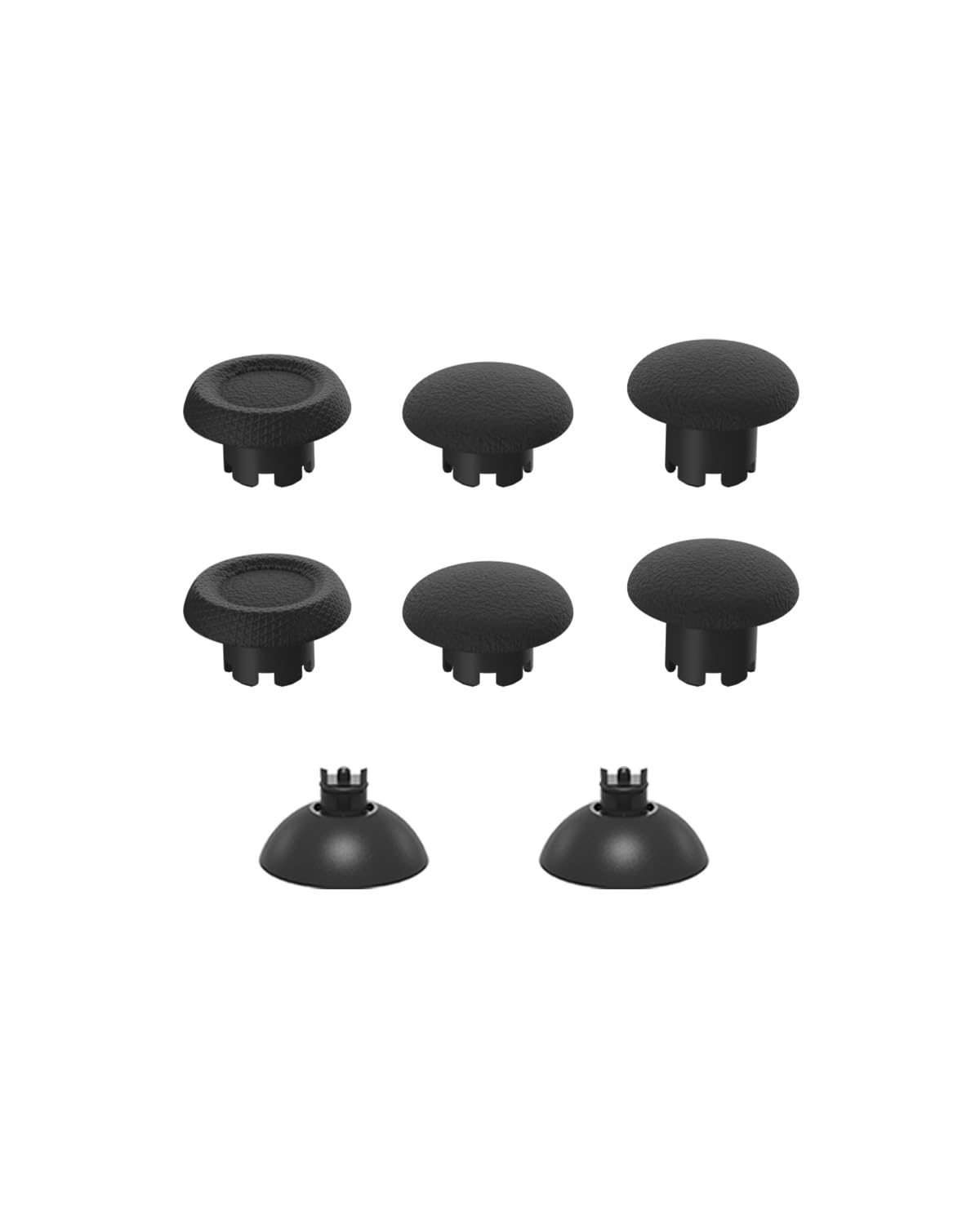CHARM FOCUS Thumbsticks for PS5 Controller Accessories Thumb Sticks for PS4 Controller Joystick Replacement Kit Analog Thumb Grips
