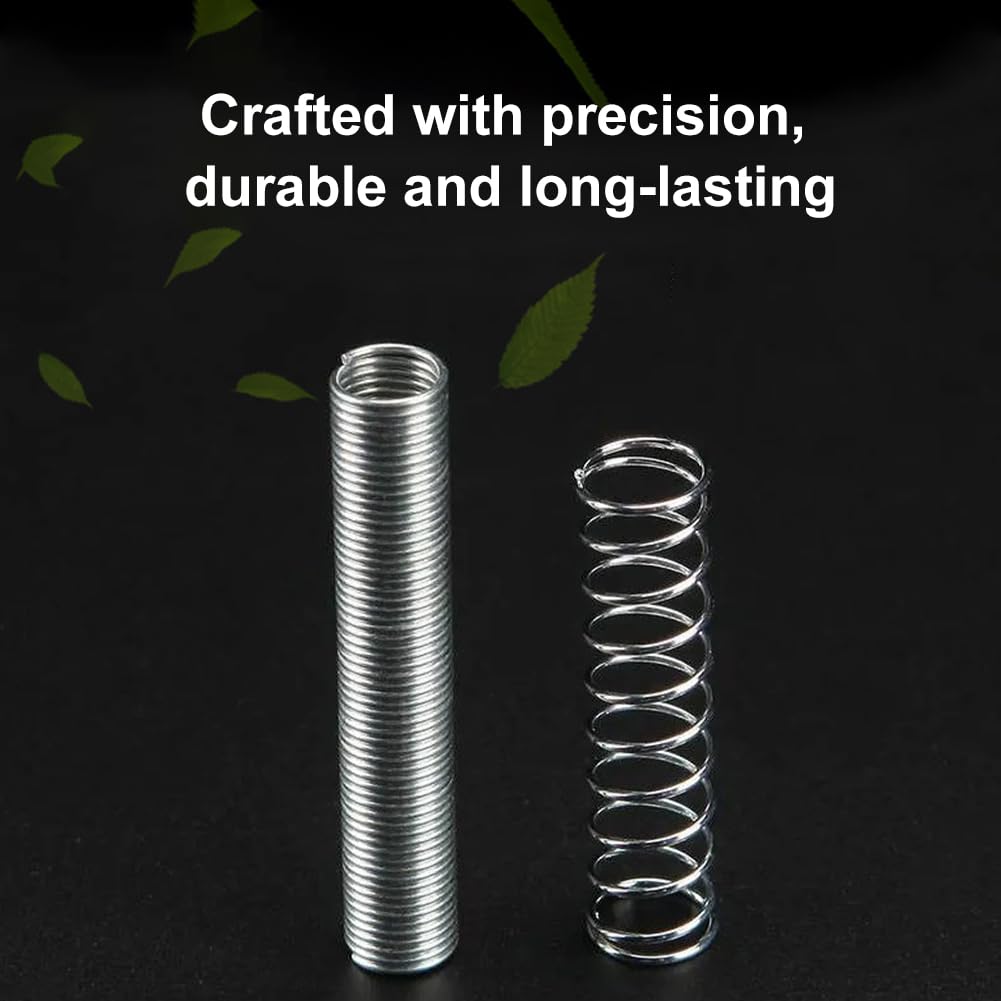 10 Molle Di Torsione In Acciaio - Diametro Filo 0.4mm, Diametro Esterno 3mm, Angolo 180° - Foto 9