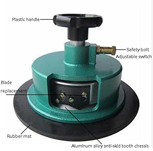 image for TOPCHANCES Fabric Sampler Cutter, High Precision 100 Sqcm Round Cloth 