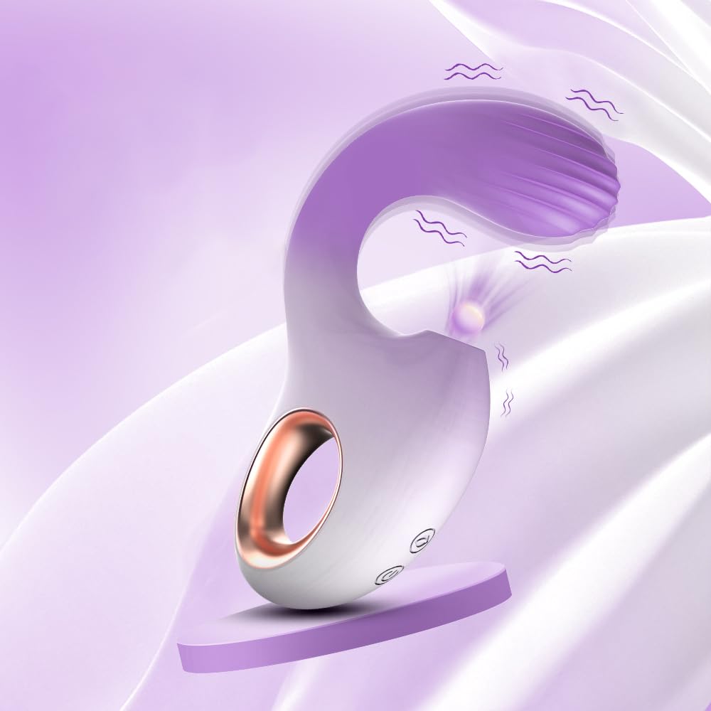 Quiet Powerful 10 Modes Small Silicone Massage Rod for Women Portable & Handheld Personal Wireless Bullet Tool for Quick Relaxation SPU01061