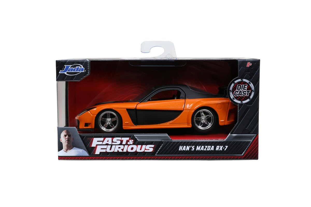 FAST & FURIOUS ハン & マツダ RX-7 Jada 1:24 Fast & Furious Han & 1995 Mazda RX-7 Widebody Model