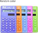 Durable and DeftBasic Standard Calculators Mini Digital Desktop Calculator with 8-Digit LCD Display, Smart Calculator Pocket Size for Student Calculator Office Supplies