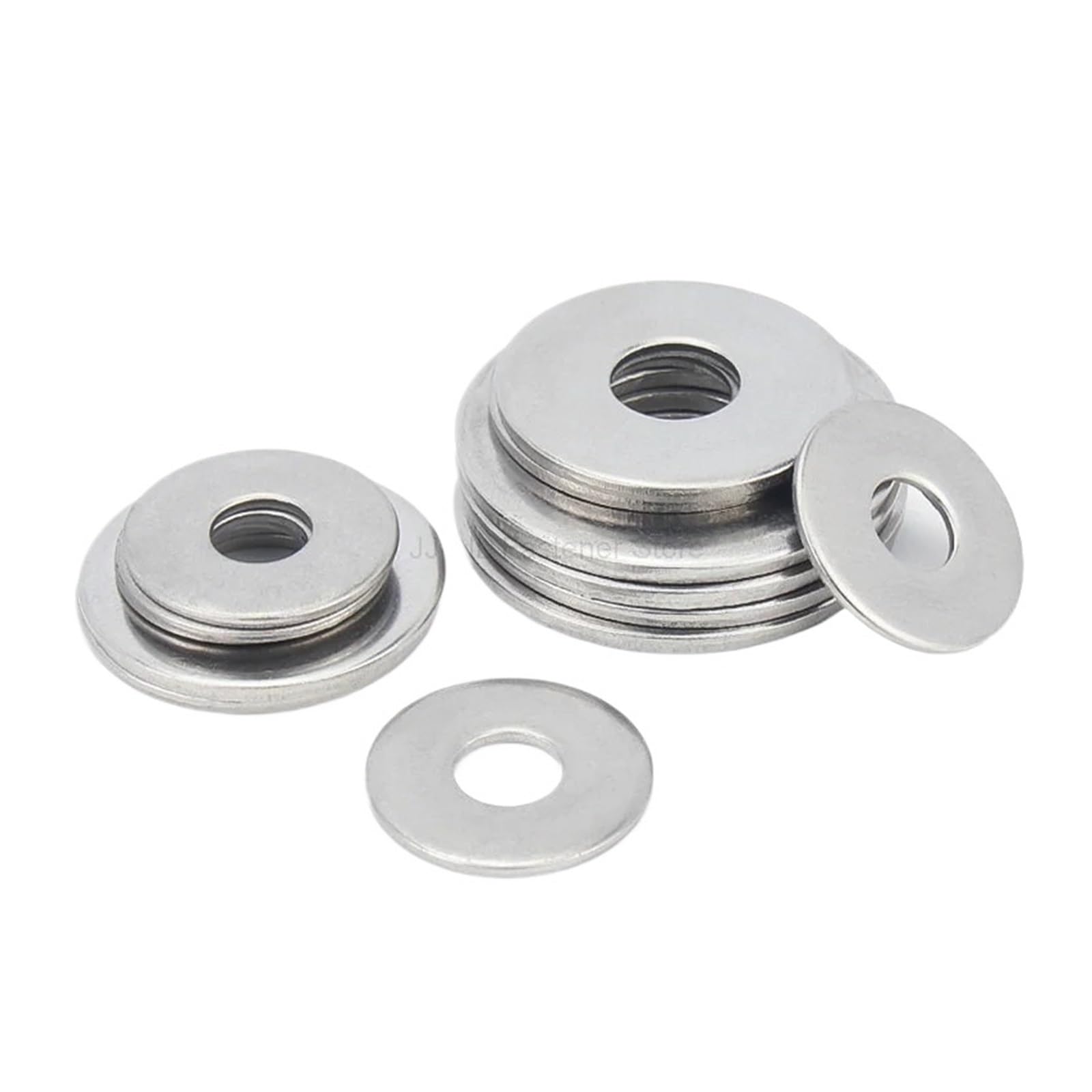 M3-M24 Din9021 Große Unterlegscheibe 304 Edelstahl Große Metalldichtung Meson Unterlegscheiben(M24(1pcs))