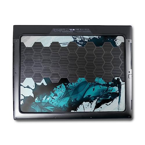 Image of MightySkins Skin Compatible with Alienware M18 R1 (2023) Full Wrap Kit - Wild Splash | Protective, Durable, and Unique Vinyl Decal wrap Cover | Easy to Apply & Change Styles | Made in The USA