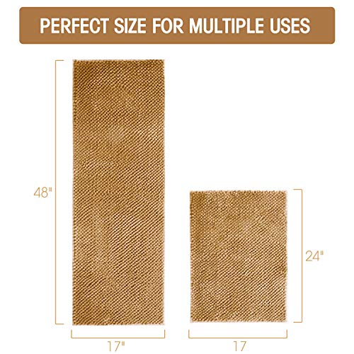 image for Pretigo Kitchen Rug Sets - Rugs for Kitchen Floor Washable,Non-Slip So