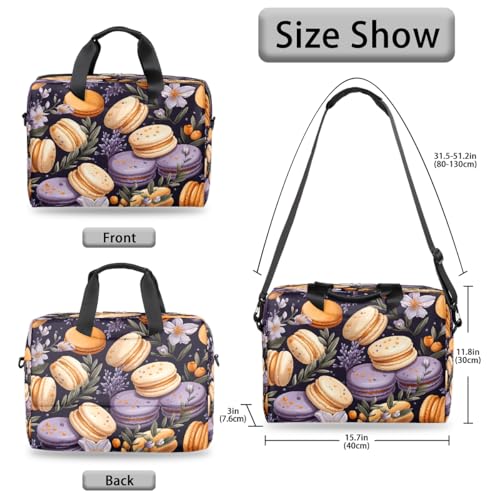 Bolso para Laptop 15.6-16 pulgadas Flores Morado miniatura 6