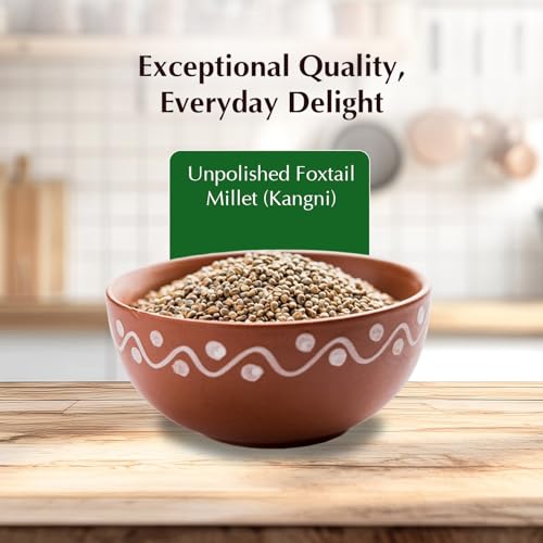 Image of Amazon Brand - Vedaka Unpolished Kodo Millet | 1.5 Kg | Cow Grass /Varagu /Arikelu /Hark /Varigu /Kodra