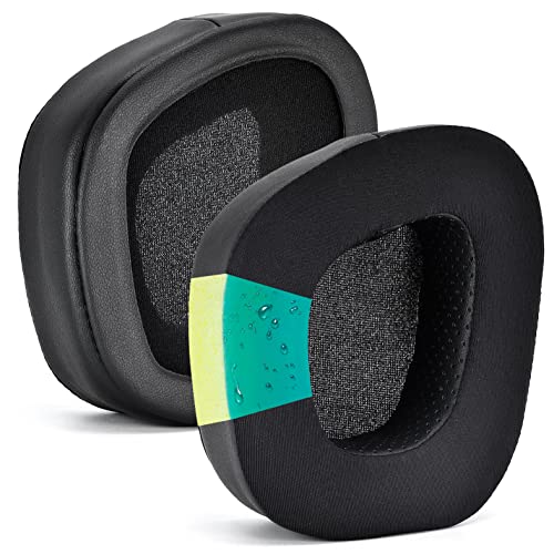 Void RGB Ear Pads defean Replacement Ear Cushion Cover Compatible with Corsair Void RGB Elite USB Premium Gaming Headset,High-Density Noise Cancelling Foam (Black Cooling-Gel)