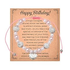 Pink Happy Birthday Bracelet