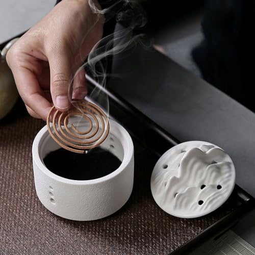 Brûleur d'encens de salon de thé pour méditation et yoga