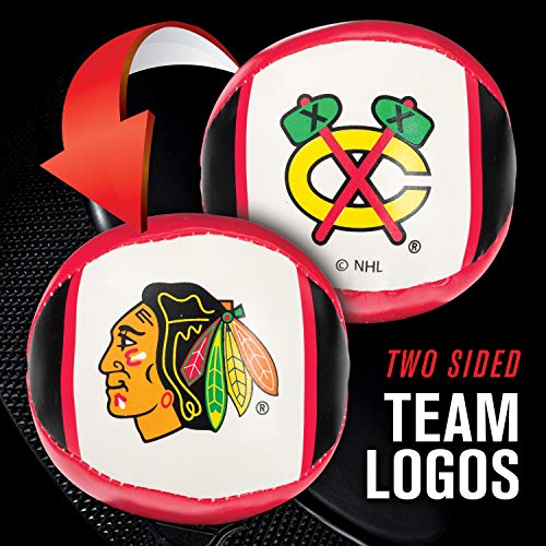 Image of Franklin Sports NHL Team Mini Soft Hockey Stick Set - NHL Team Soft Foam Mini Hockey Stick and Ball - Great Toy for Kids