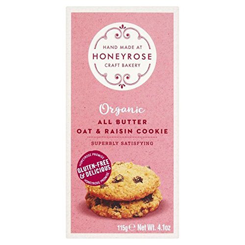 Honeyrose All Butter Oat & Raisin Cookies - 115g (0.25lbs)