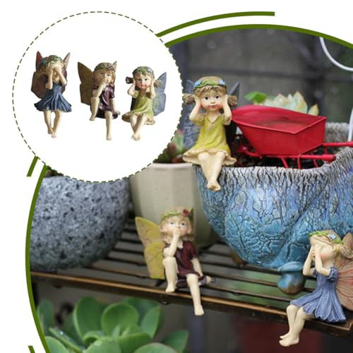 Coffret fée des fleurs en résine idée cadeau déco poétique - 3