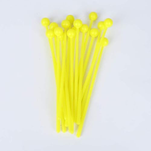 Miniatura 5 de Gavel Gavels - 16 baquetas para niños, palas de percusión, martillo de piano para enseñanza para tambores de lengua, teclado, percusión (amarillo)