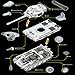 Jeamoc WW2 Heavy Military Tiger Tank Building Block Set, 1700+ Pcs Tiger Military Tank, with Soldiers, WW2 Tank Compatible with Lego